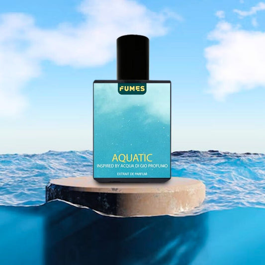 Aquatic Perfume for Men – Inspired by Acqua Di Gio Profumo | Long-Lasting 12 Hours Ar