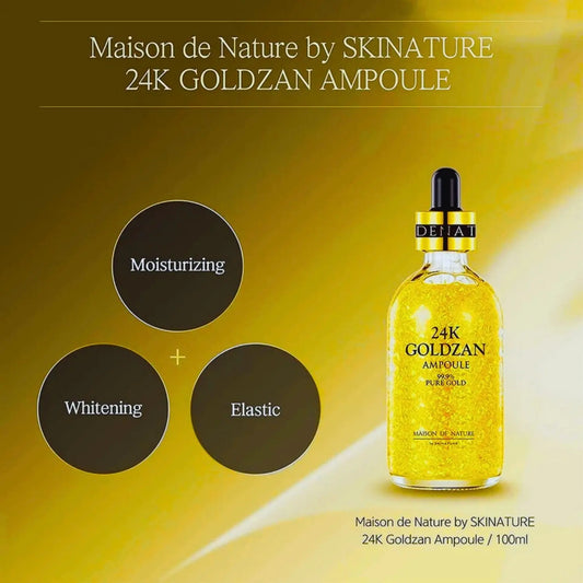 Golden Magical 24K  Face Serum 99.9% Pure Gold, Brightening & Moisturizing Cyntinostore